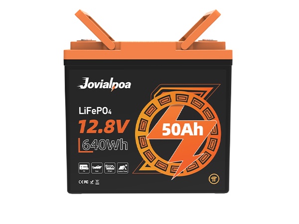 Jovialpoa 12V 50Ah牵引电机锂电池